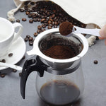 将图片加载到图库查看器，Coffee Filter Stainless Steel Single Cup Coffee Filter Reusable Metal Coffee Dripper
