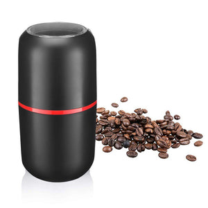 Electric Coffee Grinder Household Mini Stainless Steel Blade Beans Herbs Grind