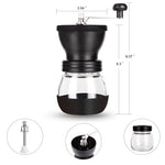 将图片加载到图库查看器，Manual Coffee Grinder Portable Stainless Steel Handle Coffee Grinder
