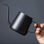 将图片加载到图库查看器，Hand made coffee kettle Stainless steel long spout kettle
