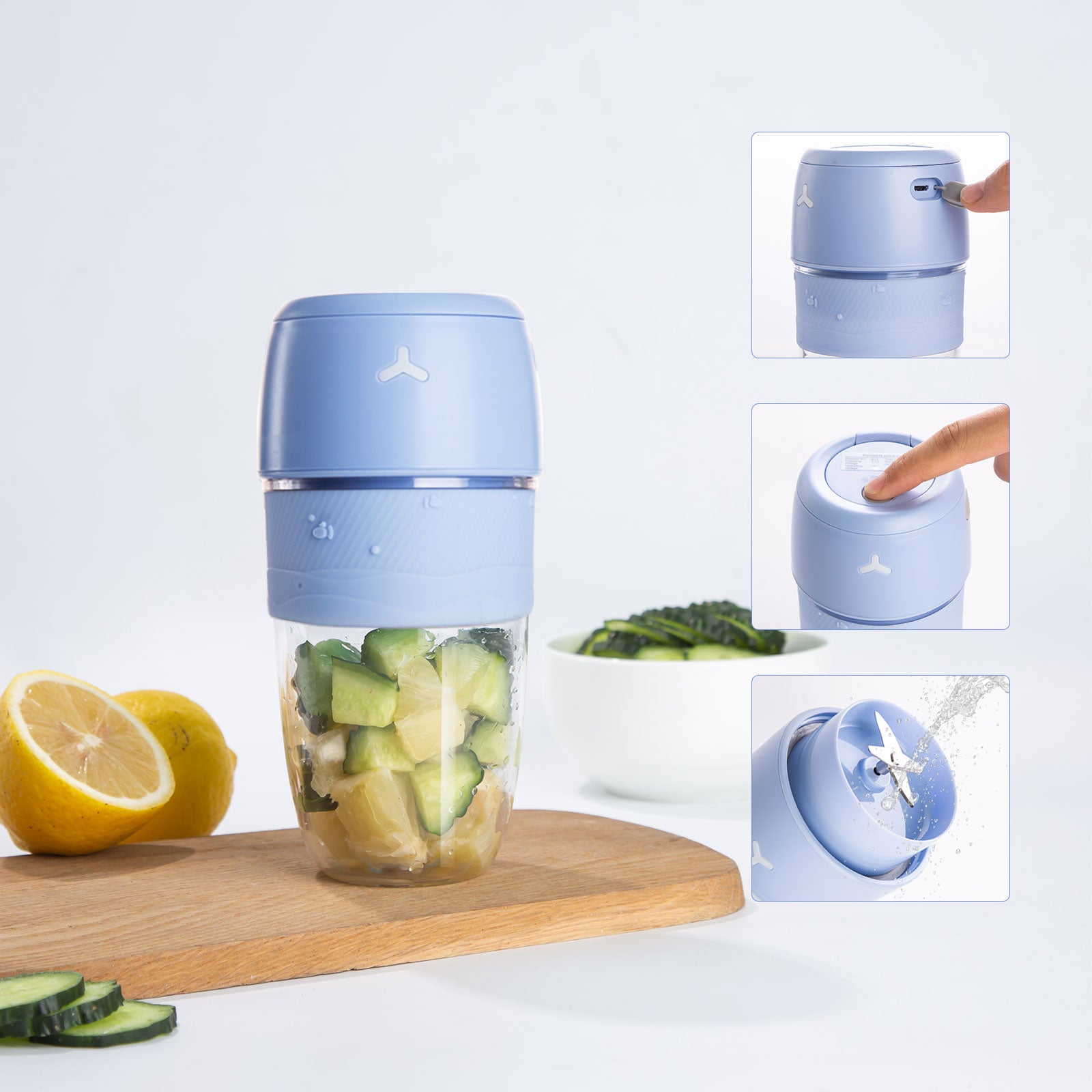 Portable Blender, Mini Electric Juicer Cup