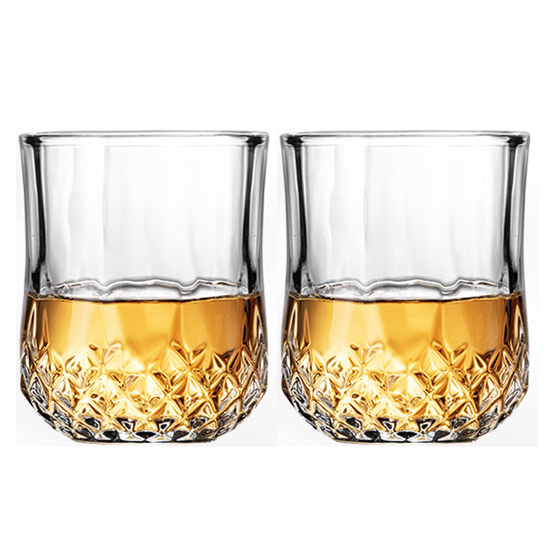 Whiskey Glasses Wine Glasses Set 10 OZ (Courage)